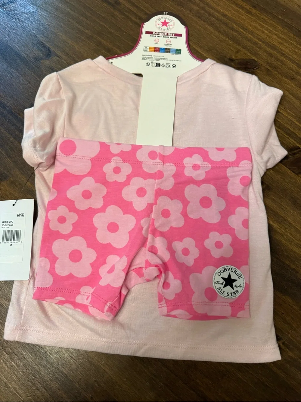 Converse Toddler Pink outfit 3T